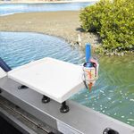 Railblaza Drink Hold Getränkehalter montiert auf einem SidePort