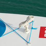 Railblaza QuickPort montiert auf SUP mit Rutenhalter