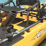 Railblaza Railmounts 32-41 in black with DrinkHold