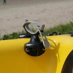 Railblaza Sideport in schwarz mit G-Holder.