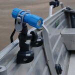 Railblaza Sideport in schwarz mit G-Holder und Taschenlampe