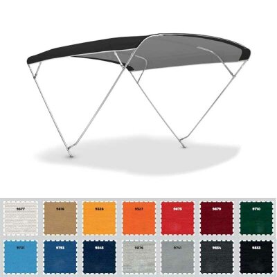 Toldo bimini / parasol modelo "SPORT PLUS" - Toldo bimini / parasol modelo "SPORT PLUS" con 3 ó 4 arcos