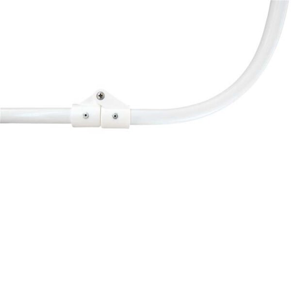 Toldo Bimini / toldo parasol ELEGANCE con 3 arcos / altura 115 cm - anchura 150 cm rojo