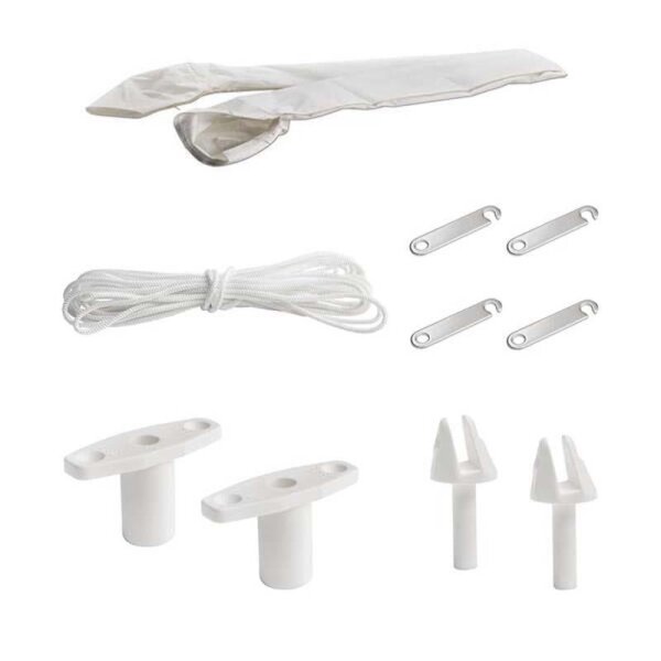 Bimini-Top ELEGANCE with 3 arches / height 115 cm - width 170 cm black