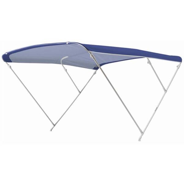 Toldo Bimini / toldo parasol ELEGANCE con 3 arcos / altura 140 cm - anchura 150 cm laguna