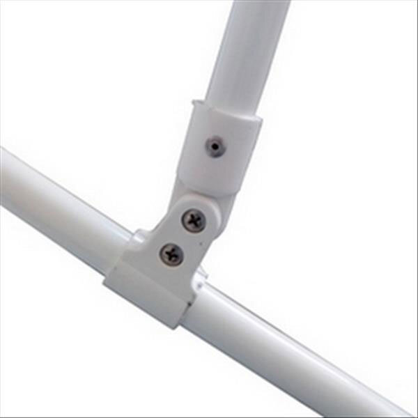 Toldo Bimini / toldo parasol ELEGANCE con 3 arcos / altura 140 cm - anchura 150 cm laguna