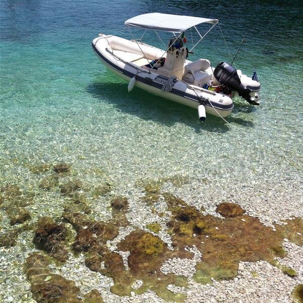 Bimini-Top ELEGANCE with 3 arches / height 140 cm - width 200 cm yellow