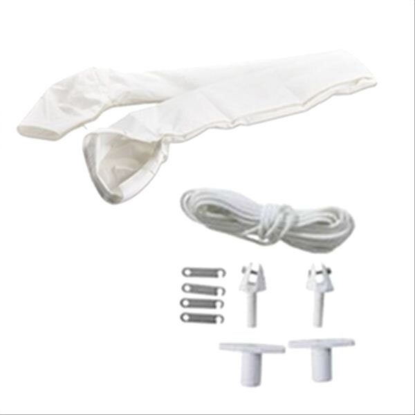 Bimini-Top ELEGANCE with 3 arches / height 140 cm - width 200 cm grey