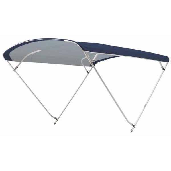 Toldo Bimini / toldo parasol CHIC con 4 arcos / altura 140 cm - anchura 230 cm azul