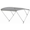 Toldo Bimini / toldo parasol SPORT con 3 arcos / altura 115 cm - anchura 150 cm gris