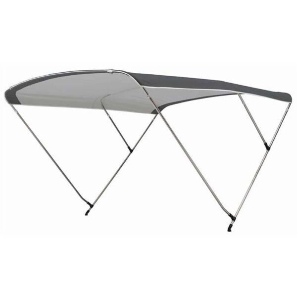 Bimini-Top SPORT with 3 arches / height 140 cm - width 200 cm dark grey