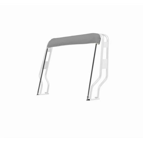Toldo Bimini / capota parasol JOLLY para portaequipajes / barra antivuelco «GOMMONE» Ancho 145 cm - plateado