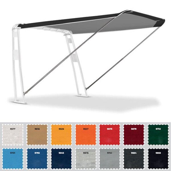 Toldo Bimini / capota parasol UNIVERSAL para portaequipajes / barra antivuelco «BARCA»