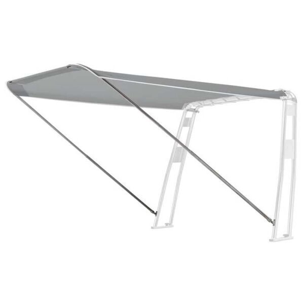 Toldo bimini / capota parasol UNIVERSAL para portaequipajes / barra antivuelco «BARCA» Ancho 170 cm - plateado