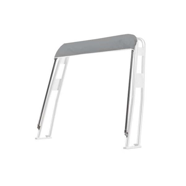 Toldo bimini / capota parasol UNIVERSAL para portaequipajes / barra antivuelco «BARCA» Ancho 170 cm - plateado