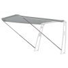 Toldo bimini / capota parasol UNIVERSAL para portaequipajes / barra antivuelco «BARCA» Ancho 170 cm - plateado