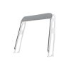 Toldo bimini / capota parasol UNIVERSAL para portaequipajes / barra antivuelco «BARCA» Ancho 170 cm - plateado