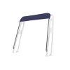 Toldo Bimini / toldo parasol UNIVERSAL para portaequipajes / barra antivuelco «BARCA» Ancho 215 cm - azul