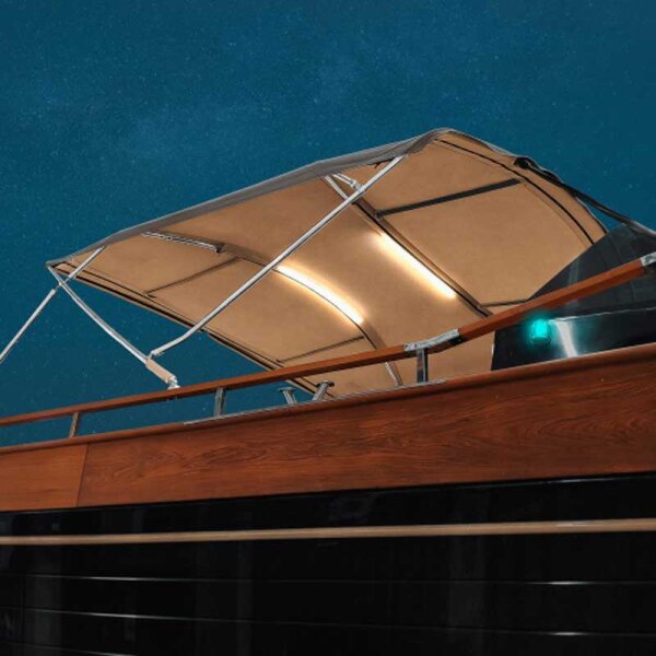 Iluminación LED para toldos bimini / capotas parasol