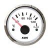 Indicador de temperatura KUS para agua de refrigeración del motor - blanco
