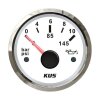 Indicador de presión de aceite KUS 0-5 bar - blanco