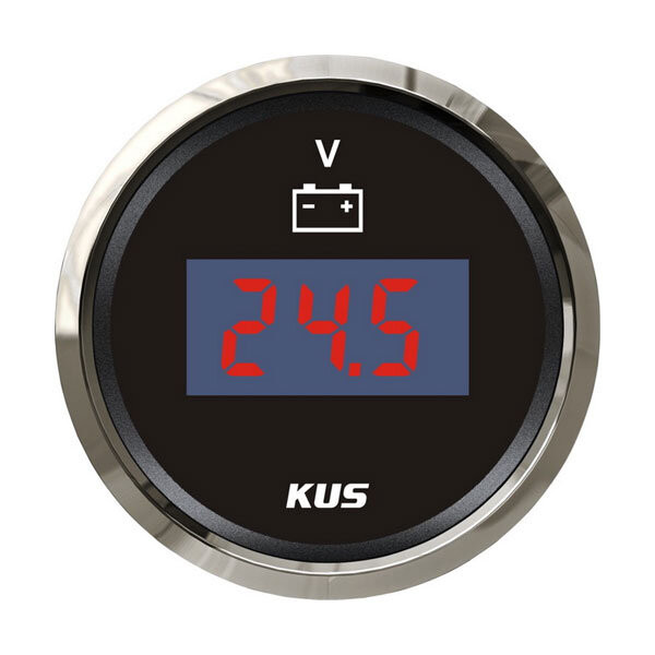 Voltímetro KUS (digital) - negro