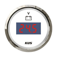 Volt&iacute;metro KUS (digital) - blanco