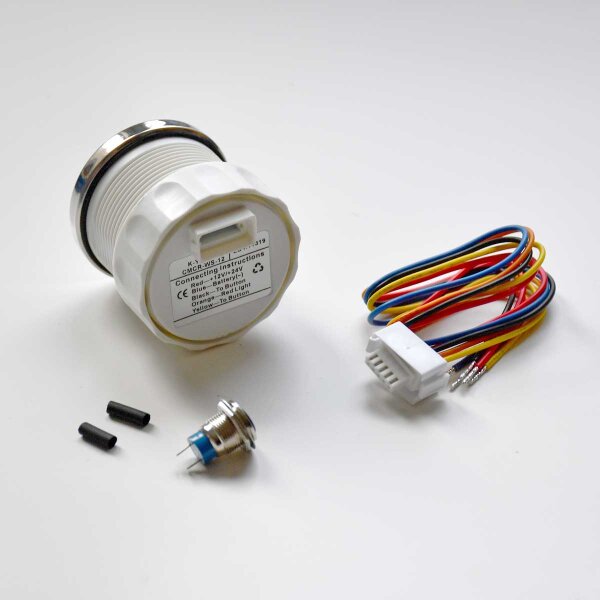 Reloj KUS de cuarzo - blanco