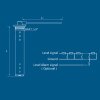 KUS S3H holding tank level sensor 55 cm