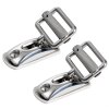 Juego de herrajes de cubierta de acero inoxidable para correas tensoras de bimini top