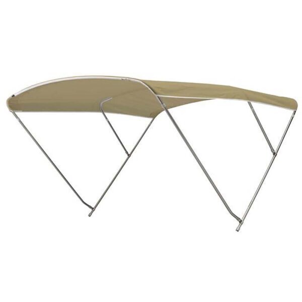 Toldo Bimini / toldo parasol ROYAL con 3 arcos Altura 115 cm - Anchura 170 cm - Dune (5026)