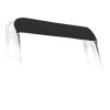 Toldo Bimini / toldo parasol SUPERIOR con soporte para equipos BARCA  - Ancho 185 cm / Altura 130 cm - Taupe (5548)