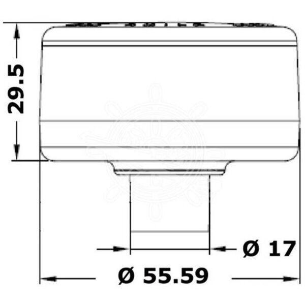 360° stainless steel mooring LED light