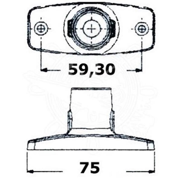 360° stainless steel mooring LED light