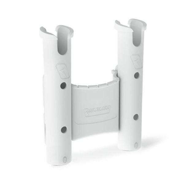 Soporte para cañas Railblaza RodStow (doble) para montaje en pared - blanco