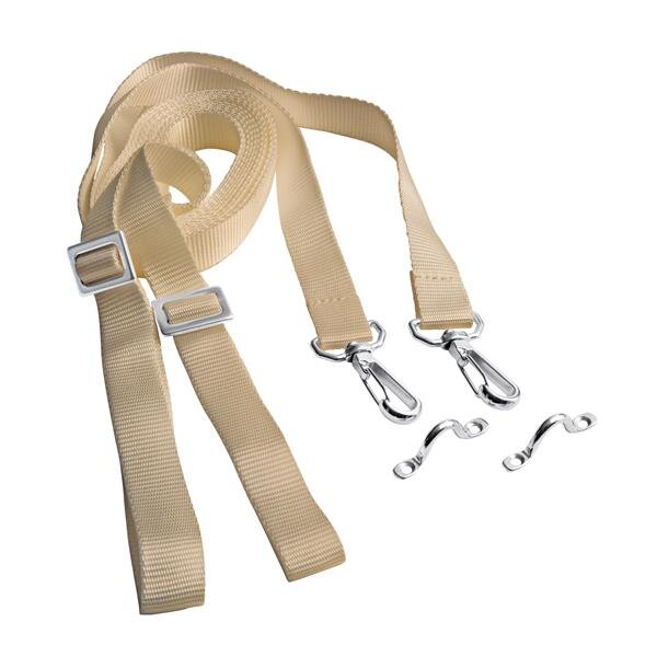 Juego de correas tensoras para toldos bimini - beige