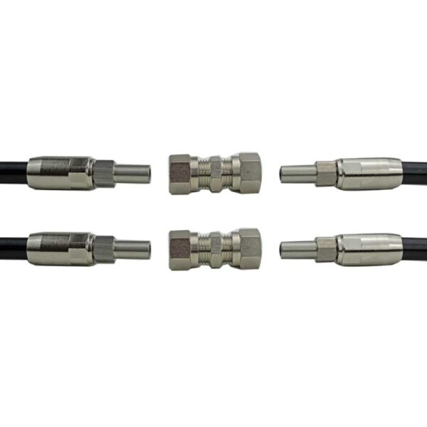 Hydrodrive twin hose extension kit for steering systems - 2,00 Meter