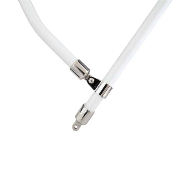 Toldo Bimini / toldo parasol CHIC con 3 arcos / altura 115 cm - anchura 200 cm negro