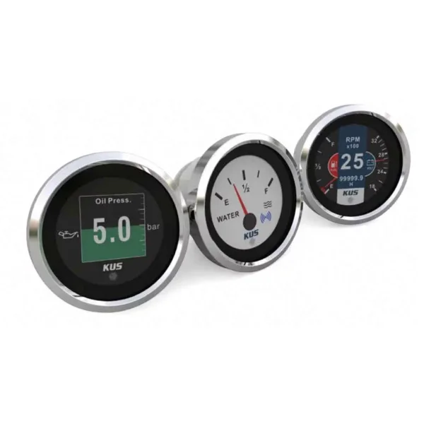 KUS Instrumento/pantalla LCD multifuncional NMEA 2000 KMG-20T